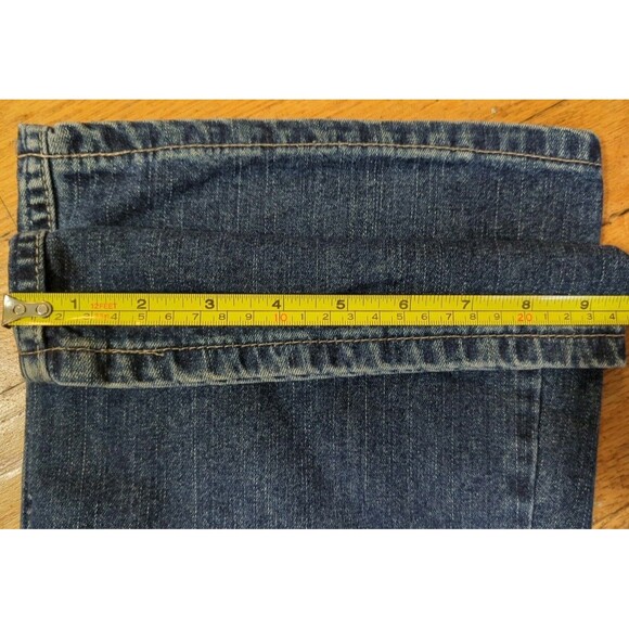 VINTAGE Silver Jeans Women's 33/30 Low Rise Flared Canada Made Y2K Rare EUC - Picture 3 of 10